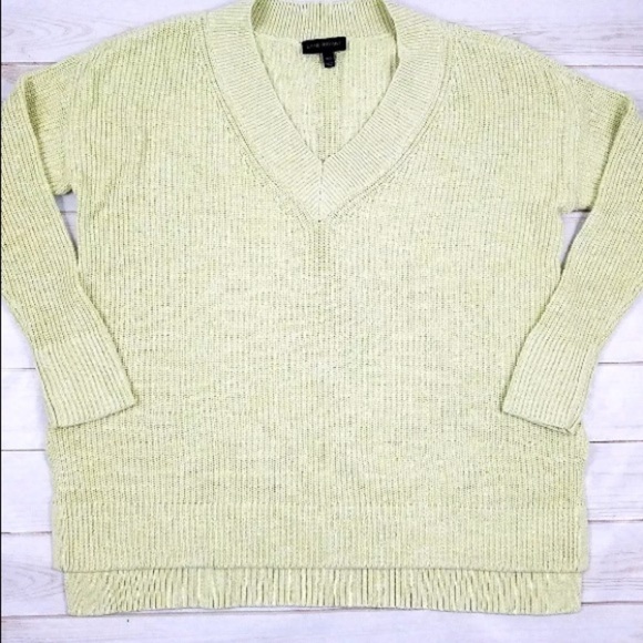 Lane Bryant Thick Knit V-Neck Sweater NWT 2X Green - Picture 2 of 7